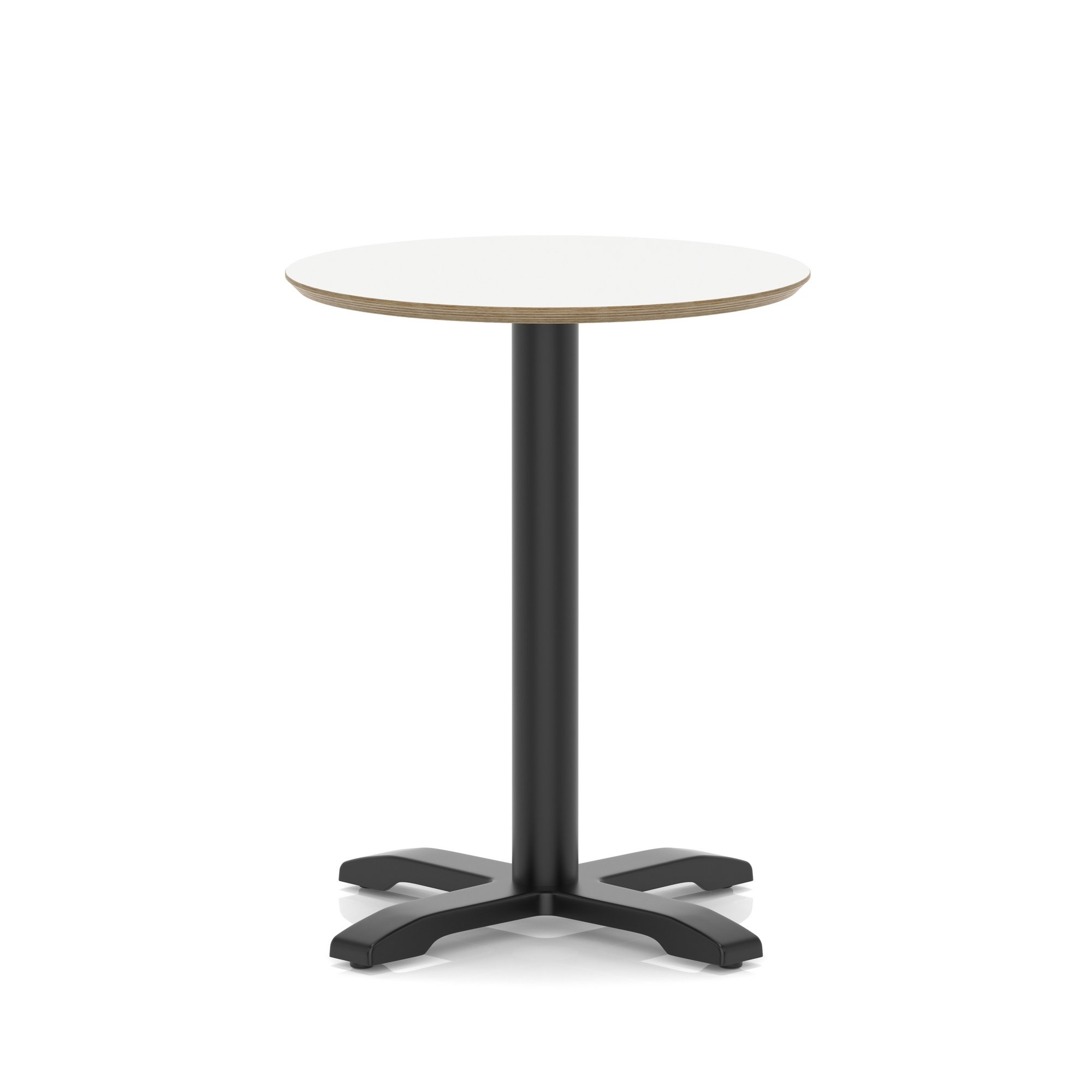 Brixworth Round Coffee Table With Cross Base