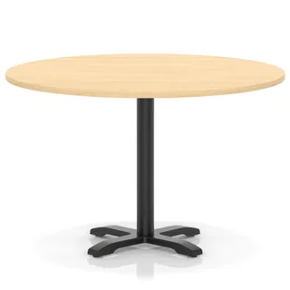 EE - Italia Round Poseur Table With Cross Base