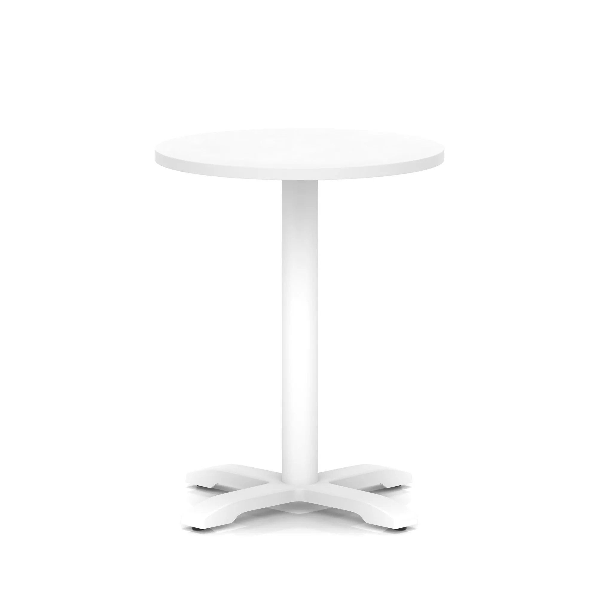 Italia Round Poseur Table With Cross Base