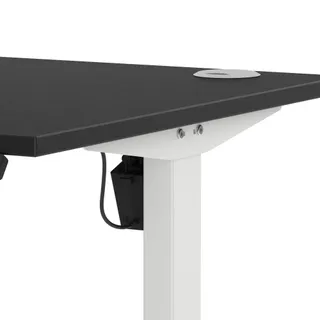 Air Lite Height Adjustable Desk With Cable Ports