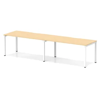 Evolve Plus Single Row Bench Desk - 2 Person