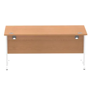 Impulse Straight Desk Cable Managed Leg