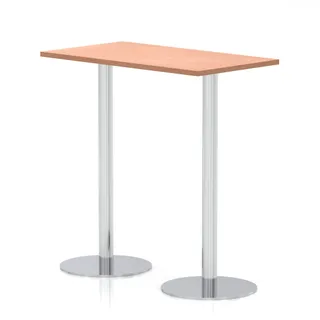 Italia Slimline Rectangular Poseur Table
