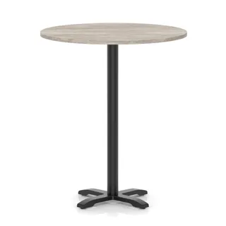 EE - Italia Round Poseur Table With Cross Base