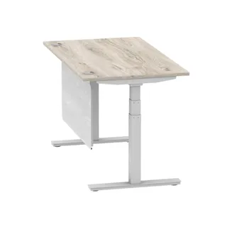 Air Height Adjustable Desk With Cable Ports