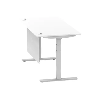 Air Height Adjustable Desk With Cable Ports