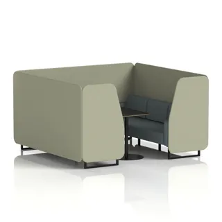 Brixworth Booth in Two Tone