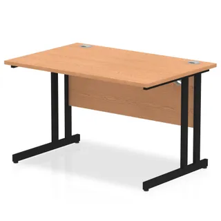 Impulse Straight Desk Cantilever Leg