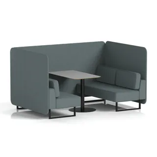 Brixworth Bench Booth in Single Tone