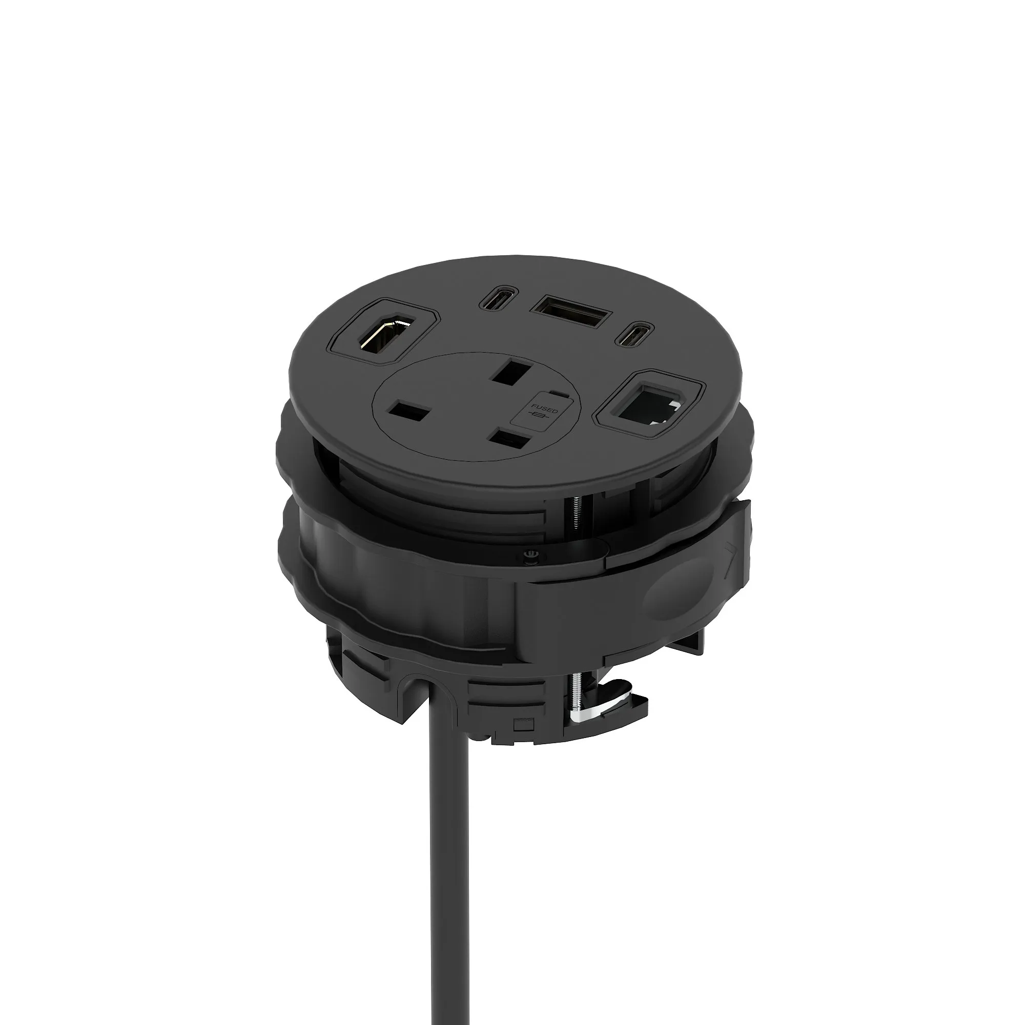 Volta Round Power Unit Module 1x Socket
