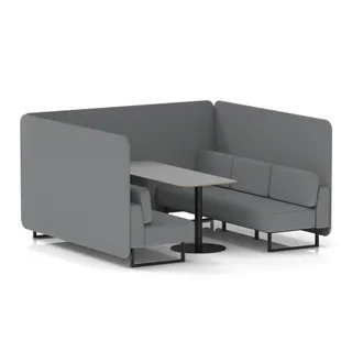 Brixworth Bench Booth in Single Tone