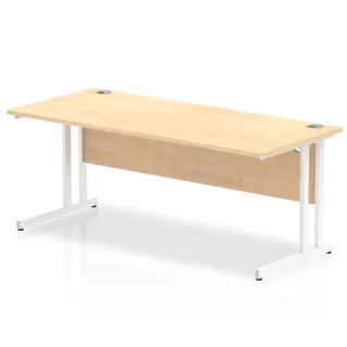 Impulse Straight Desk Cantilever Leg