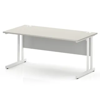 Impulse Straight Desk Cantilever Leg