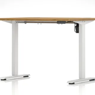 Air Lite Height Adjustable Desk With Cable Ports