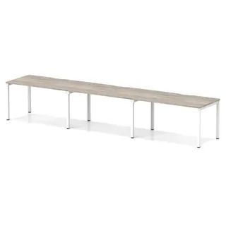 Evolve Plus Single Row Bench Desk - 3 Person