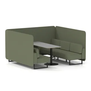 Brixworth Bench Booth in Single Tone