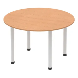 Impulse Round Table With Post Leg