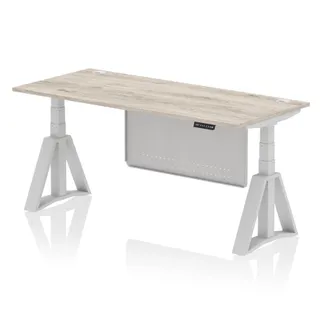 Air Height Adjustable Desk With Cable Ports
