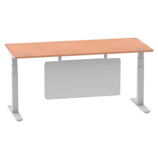 Air Height Adjustable Desk With Cable Ports