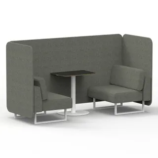 Brixworth Bench Booth in Single Tone