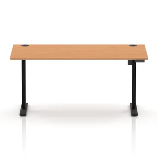 Air Lite Height Adjustable Desk With Cable Ports