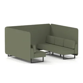 Brixworth Bench Booth in Single Tone