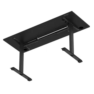 Air Lite Height Adjustable Slimline Desk With Cable Ports
