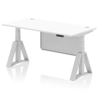 Air Height Adjustable Desk With Cable Ports