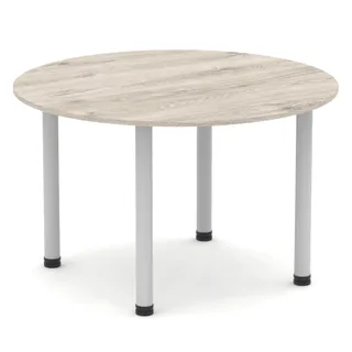 Impulse Round Table With Post Leg