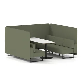 Brixworth Bench Booth in Single Tone