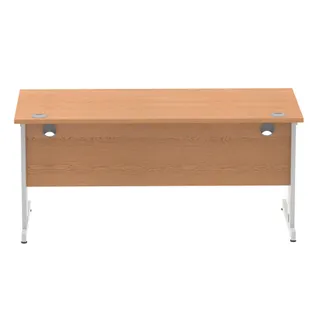 Impulse Straight Desk Cable Managed Leg