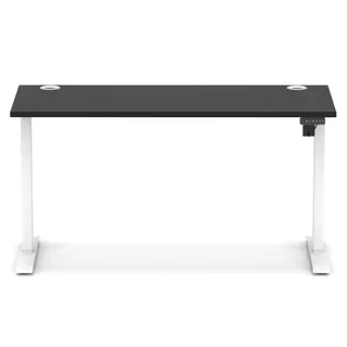Air Lite Height Adjustable Slimline Desk With Cable Ports