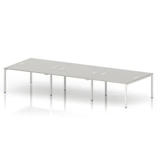 Impulse B2B Bench Desk - 6 Person