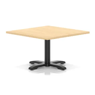 EE - Italia Square Coffee Table With Cross Base