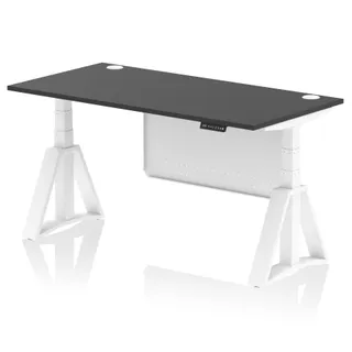 Air Height Adjustable Desk With Cable Ports