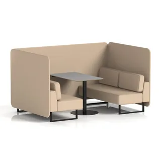Brixworth Bench Booth in Single Tone