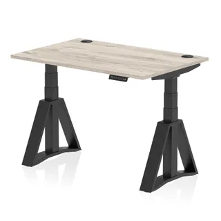 Air Height Adjustable Desk With Cable Ports