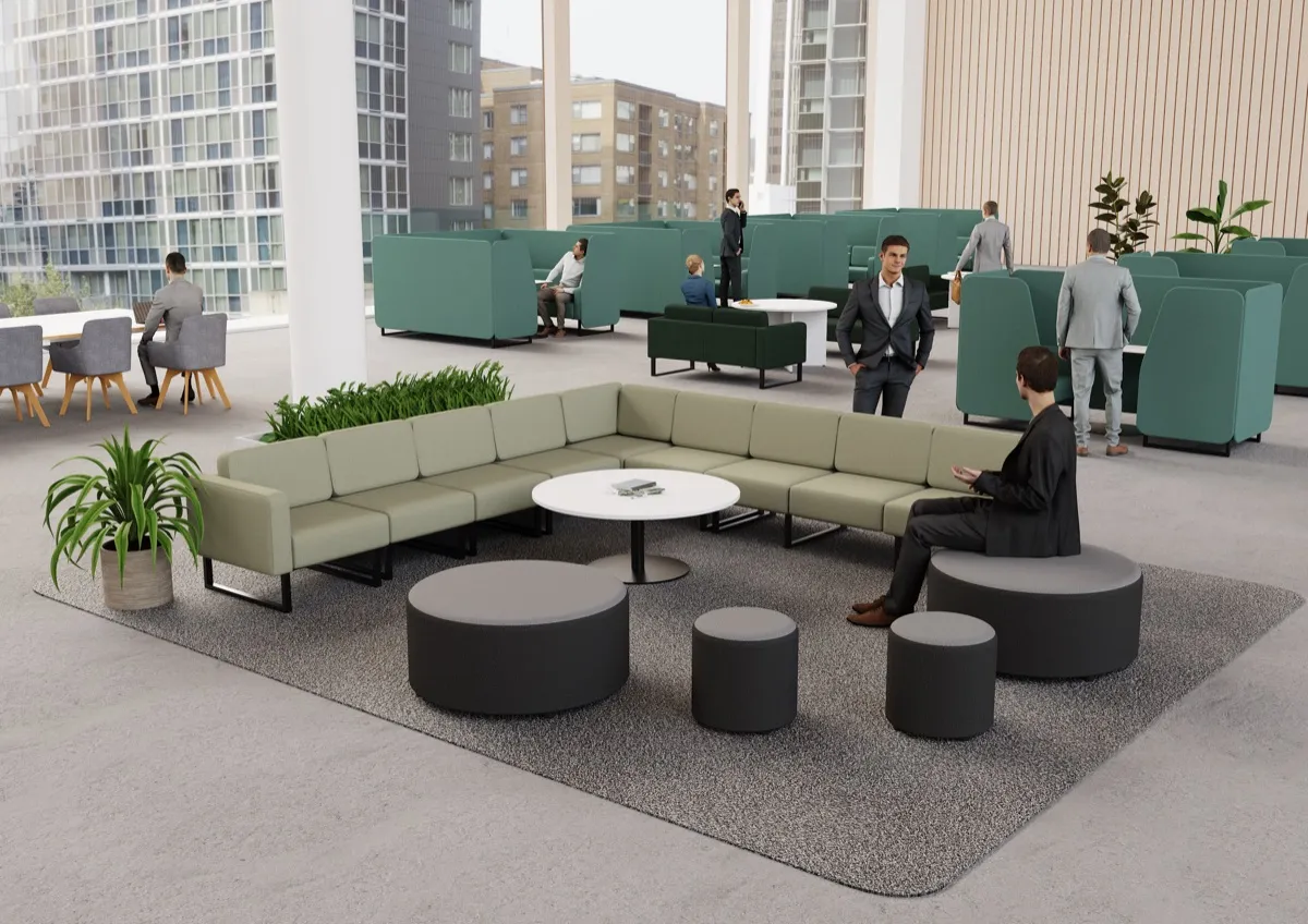 Soft seating and reception at Office Furniture Store UK
