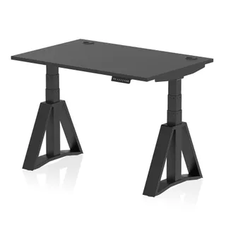 Air Height Adjustable Desk With Cable Ports
