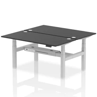 OE - Air Back-to-Back Height Adjustable Bench Desk - 2 Person