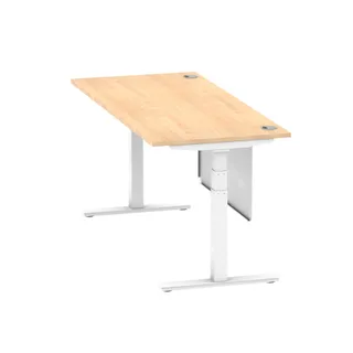 Air Height Adjustable Desk With Cable Ports