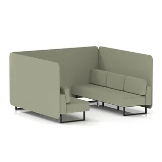 Brixworth Bench Booth in Single Tone