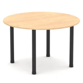 Impulse Round Table With Post Leg