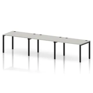 Impulse Single Row Bench Desk - 3 Person