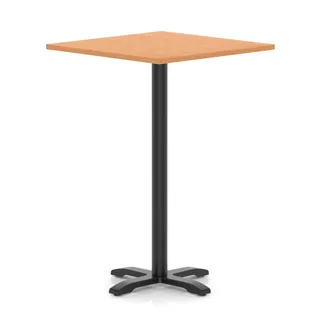 EE - Italia Square Poseur Table With Cross Base