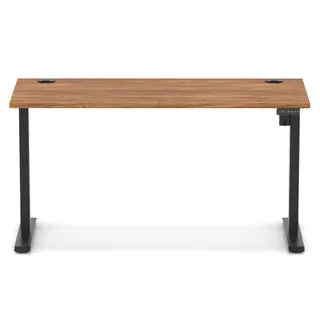 Air Lite Height Adjustable Slimline Desk With Cable Ports