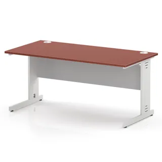 Impulse Straight Desk Cable Managed Leg