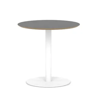Brixworth Round Coffee Table With Disc Base