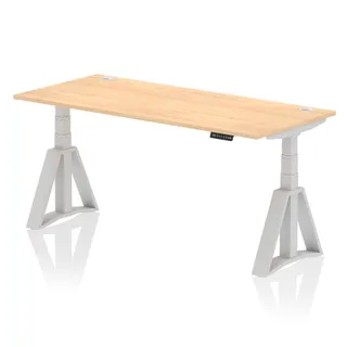 Air Height Adjustable Desk With Cable Ports