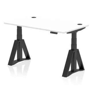 Air Height Adjustable Desk With Cable Ports